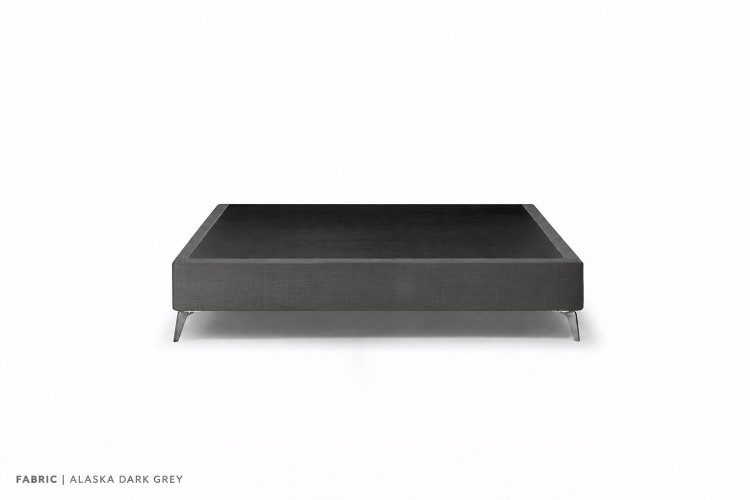 Maya Bed Base - Double - Alaska Dark Grey Bed Bases - 1