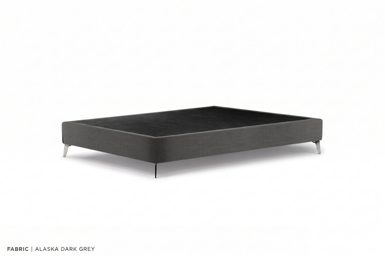 Maya Bed Base - Double - Alaska Dark Grey Bed Bases - 1