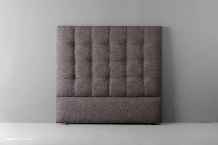Demo - Ariella Headboard - Queen - Pebble Demo Clearance - 1