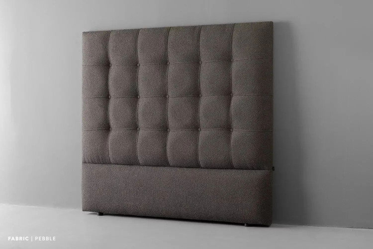 Demo - Ariella Headboard - Queen - Pebble Demo Clearance - 1