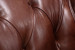 Jefferson Chesterfield Leather Armchair - Brown Demo Clearance - 6