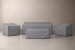 Protective Cover - Caledonia Patio Set - Grey Protective Covers - 3