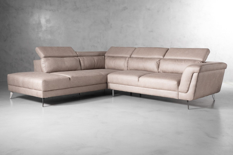 Demo - Laurence Corner Couch - Sandstone Demo Clearance - 1
