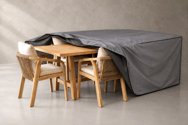 Protective Cover - Luciana Dining Set 2.3m - Grey Protective Covers - 1