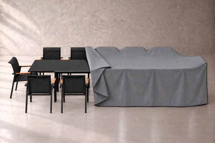 Protective Cover - Villora Patio Dining Set - 12 Seater  - Grey Protective Covers - 1