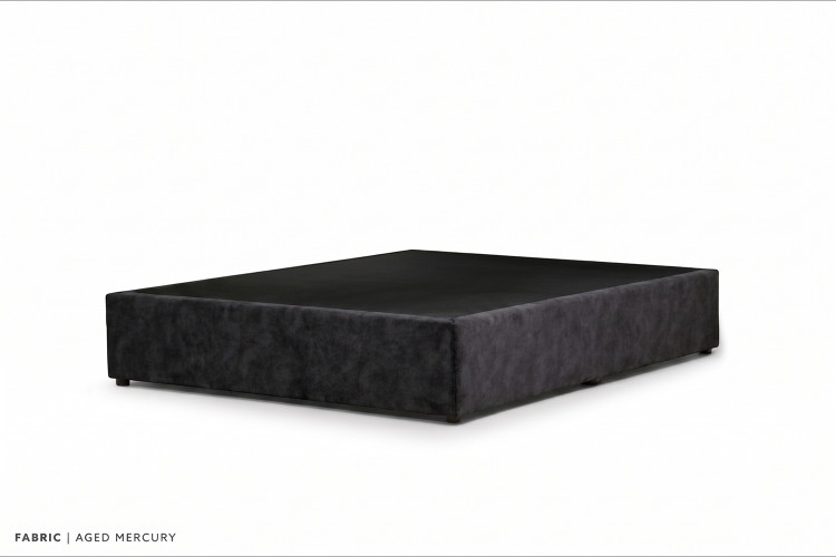 Zoey Bed Base - Double - Aged Mercury Bed Bases - 1