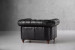Demo - Jefferson Chesterfield Leather Armchair - Burnt Tobacco Demo Clearance - 1