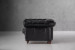 Demo - Jefferson Chesterfield Leather Armchair - Burnt Tobacco Demo Clearance - 3