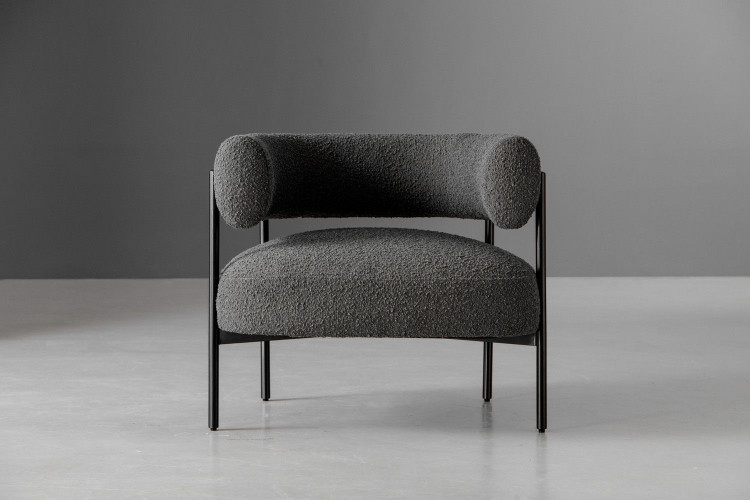 Demo - Harlow Armchair - Storm Grey Demo Clearance - 1