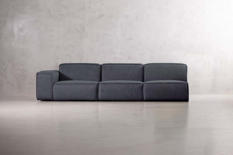 Jagger Modular Chaise - Night Sky Fabric Corner Couches - 1