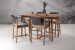 Mayfair Patio 4-Seater Counter Bar Set Patio Couches - 2
