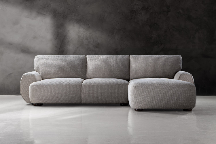 Arden L - Shape Couch - Lunar Grey Couches - 1