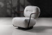 Fleuron Swivel Armchair - Luma Frost Chairs - 2