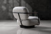 Fleuron Swivel Armchair - Luma Frost Chairs - 5