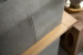Demo - Elara Leather Swivel Armchair - Graphite Demo Clearance - 7