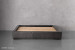 Demo - Kendrix Leather Bed Base - KXL - Charcoal Demo Clearance - 1
