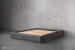 Demo - Kendrix Leather Bed Base - KXL - Charcoal Demo Clearance - 2