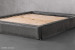 Demo - Kendrix Leather Bed Base - KXL - Charcoal Demo Clearance - 3