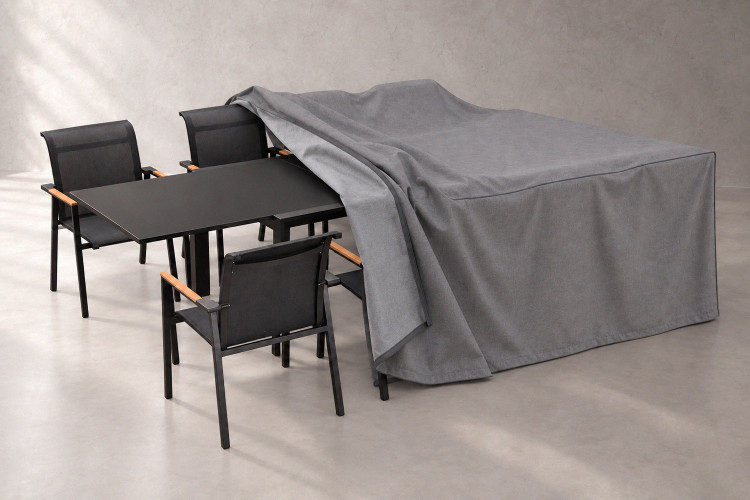Protective Cover - Villora Patio Dining Set - 8 Seater - Grey Protective Covers - 1