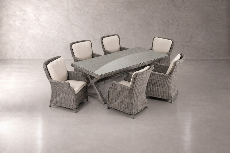 Protective Cover - Geneva Patio Dining Set - Grey Protective Covers - 1