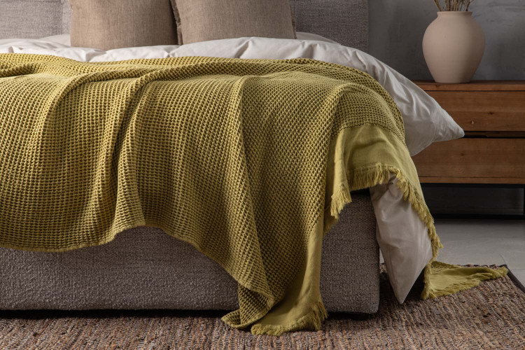 Murial Throw - Pistachio Throws - 1