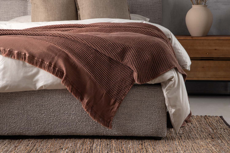 Murial Throw - Mocha Throws - 1