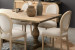 Bordeaux Olivia 6-Seater Dining Set - 1.9m - Stone Dining Sets - 3