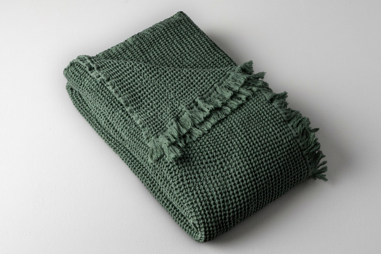 Sunterra Throw - Olive Throws - 1