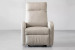 Demo - Benton Leather Rocker Recliner - Taupe Demo Clearance - 1