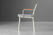 Demo - Ceylon Patio Dining Chair Set of 2 - Stone Demo Clearance - 3
