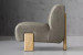 Demo - Takara Leather Chair - Graphite Demo Clearance - 3