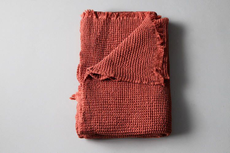 Avaria Throw - Terracotta Throws - 11