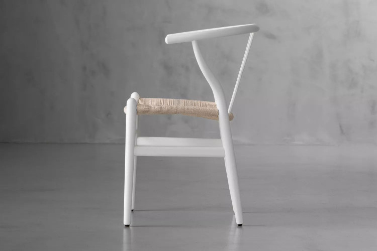 Demo - Sofia Dining Chair - White & Natural Home - 1