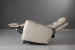 Demo - Prescott Leather Motion Lift Recliner - Taupe Demo Clearance - 7