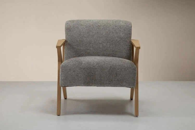 Demo - Melrose Armchair-Steel Charm Demo Clearance - 1