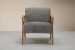 Demo - Melrose Armchair-Steel Charm Demo Clearance - 1