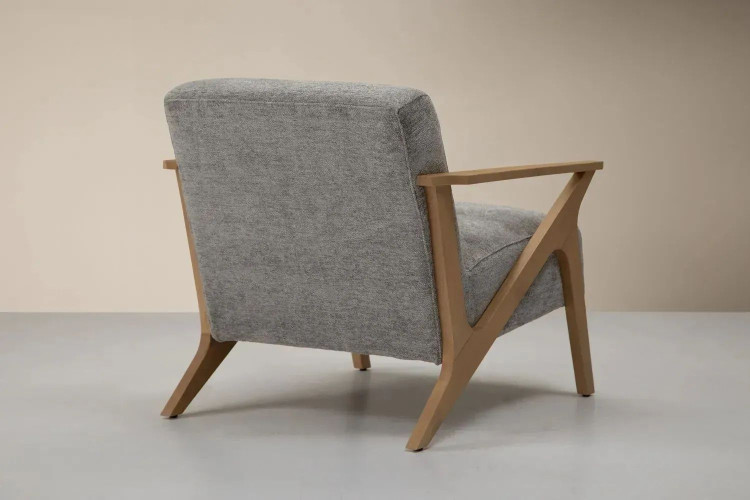 Demo - Melrose Armchair-Steel Charm Demo Clearance - 1