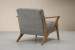 Demo - Melrose Armchair-Steel Charm Demo Clearance - 2