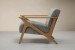 Demo - Melrose Armchair-Steel Charm Demo Clearance - 3