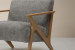 Demo - Melrose Armchair-Steel Charm Demo Clearance - 5