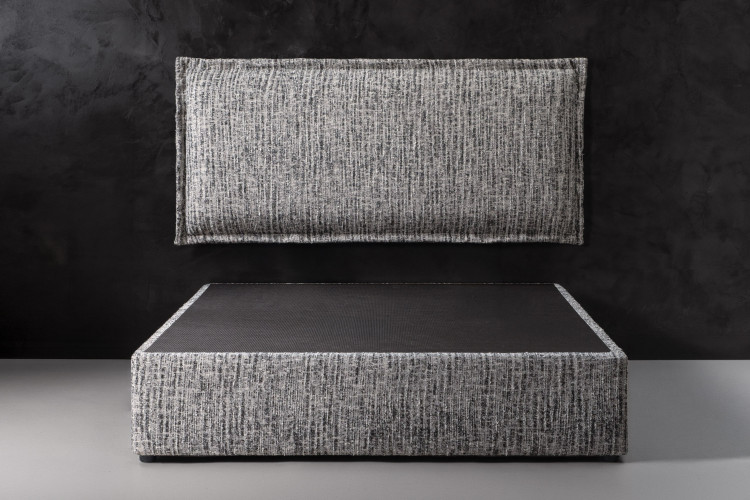 Lyla Bed - Queen - Steel Flint Beds - 1
