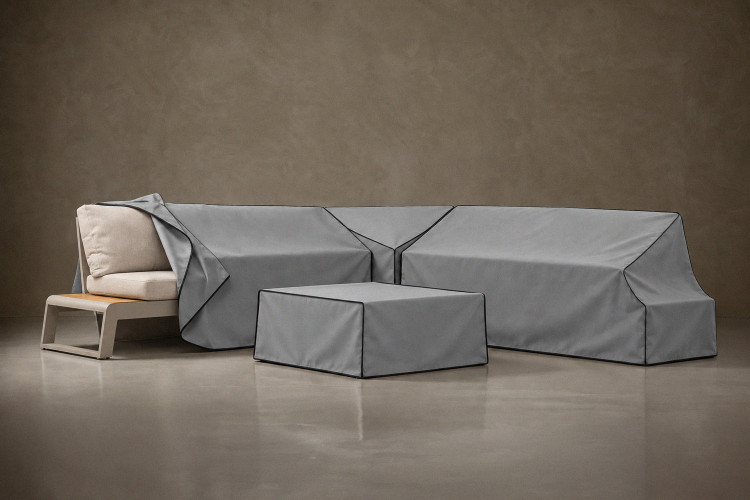 Protective Cover - Zanzibar Patio Lounge Set - Grey Protective Covers - 1