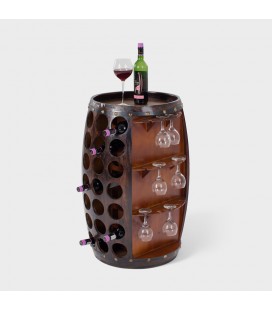 42 Bottle Wine Rack Barrel | Wine Racks for Sale -