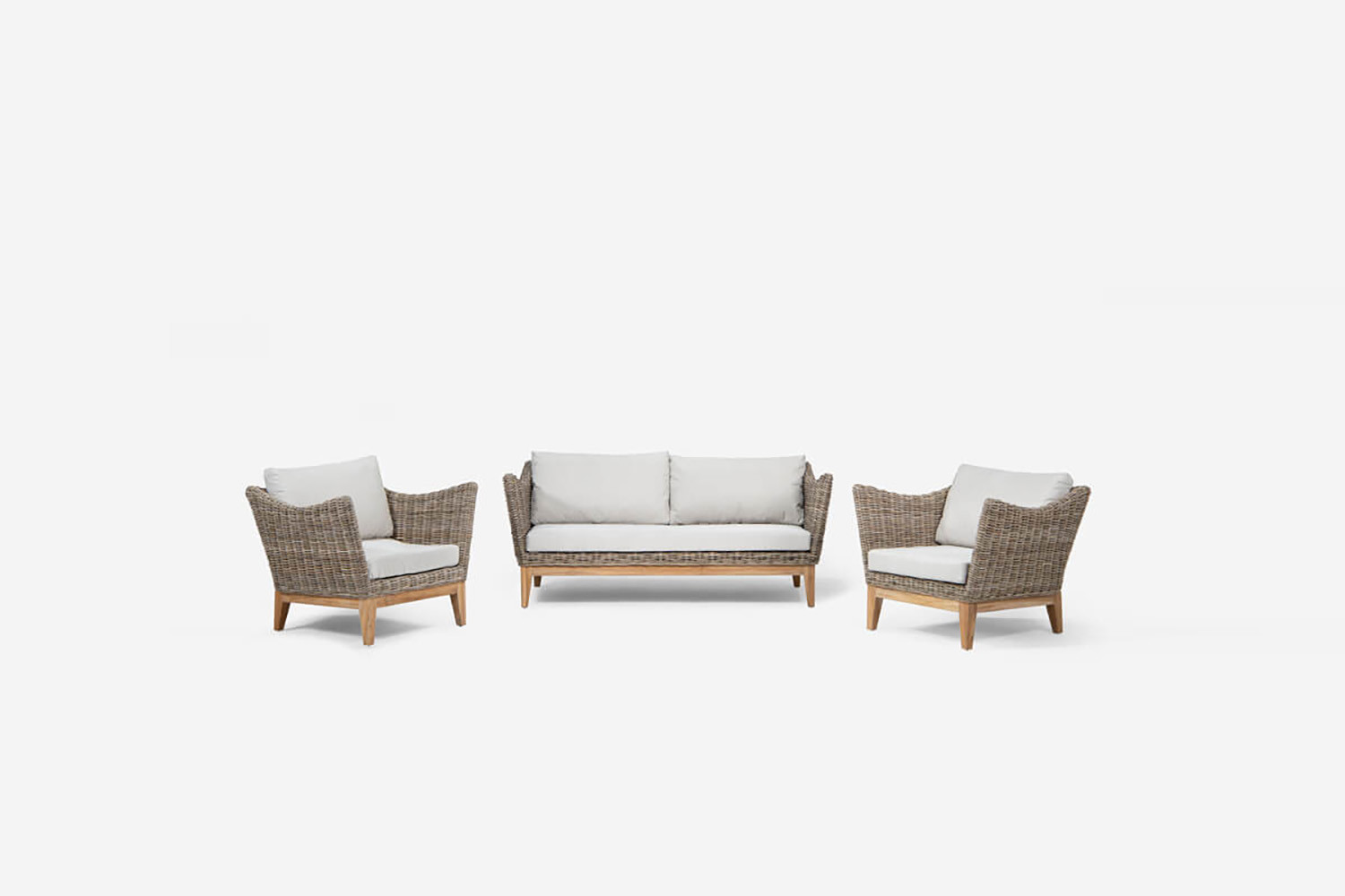Brisbane Patio Lounge Set Cielo