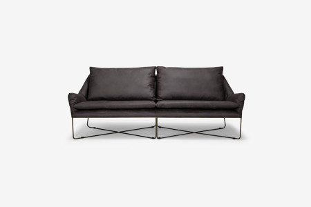Lancia Couch - Aged Charcoal | Armchairs | Living | Cielo -