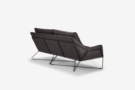 Lancia Couch - Aged Charcoal | Armchairs | Living | Cielo -