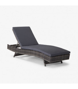 Eclipse Pool Lounger - Fossil Grey