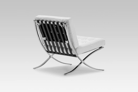 Replica Barcelona Chair - White | Armchairs for Sale | Armchairs | Lounge | Cielo -