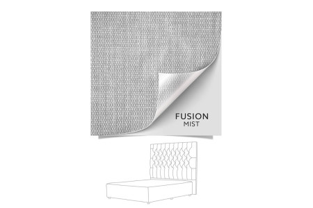 Catherine Bed - Single Extra Length | Fusion MIst