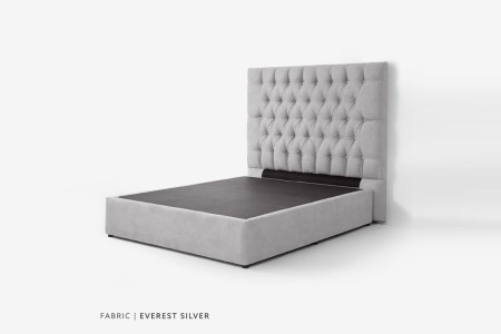Catherine Bed - Single | Everest Silver